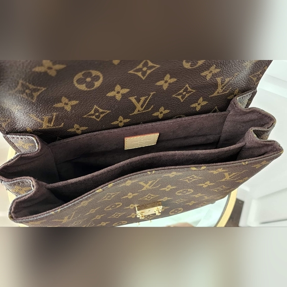 NEW Authentic Louis Vuitton Pochette Metis Mongram - Picture 9 of 16